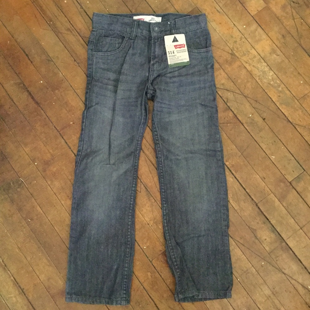 Levi's 514 Straight Gray Jeans